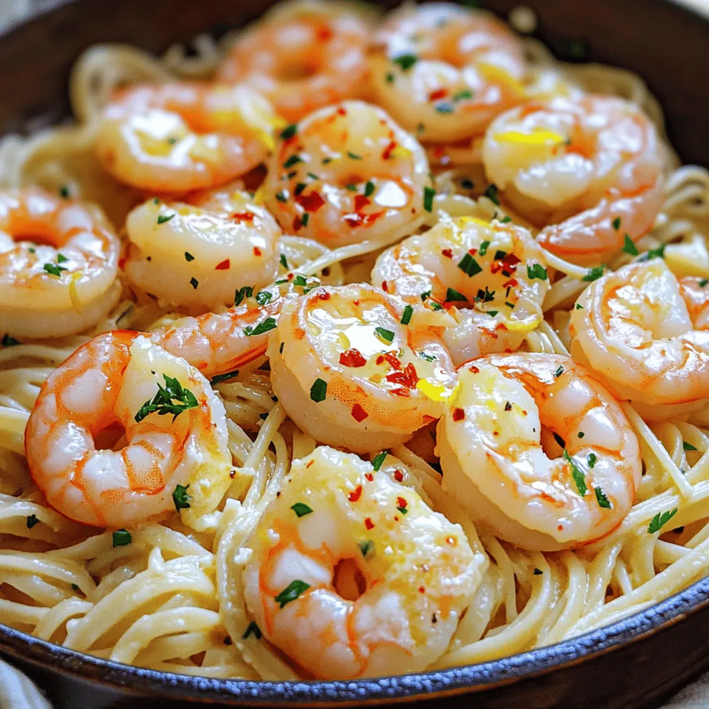 Savory Garlic Butter Shrimp Scampi Simple Recipe