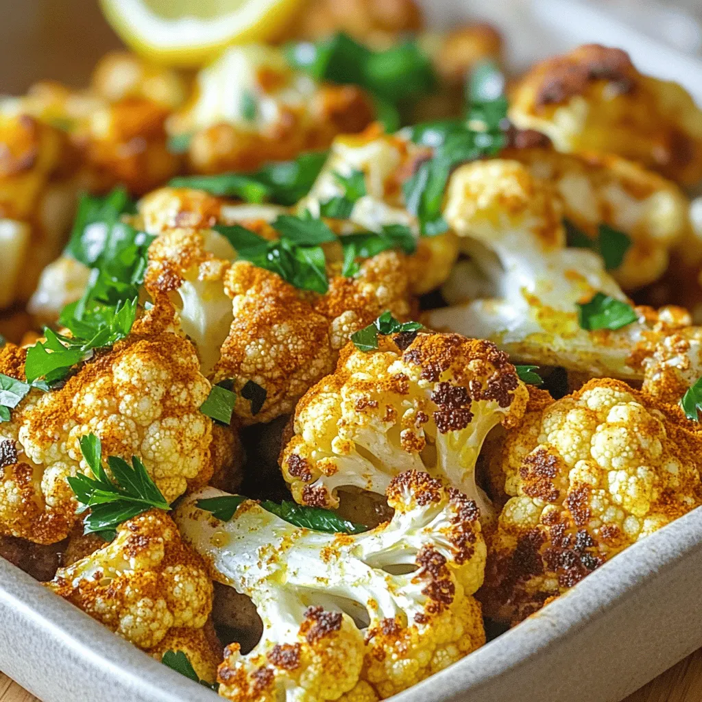 Simple Roasted Cauliflower Flavorful and Easy Recipe
