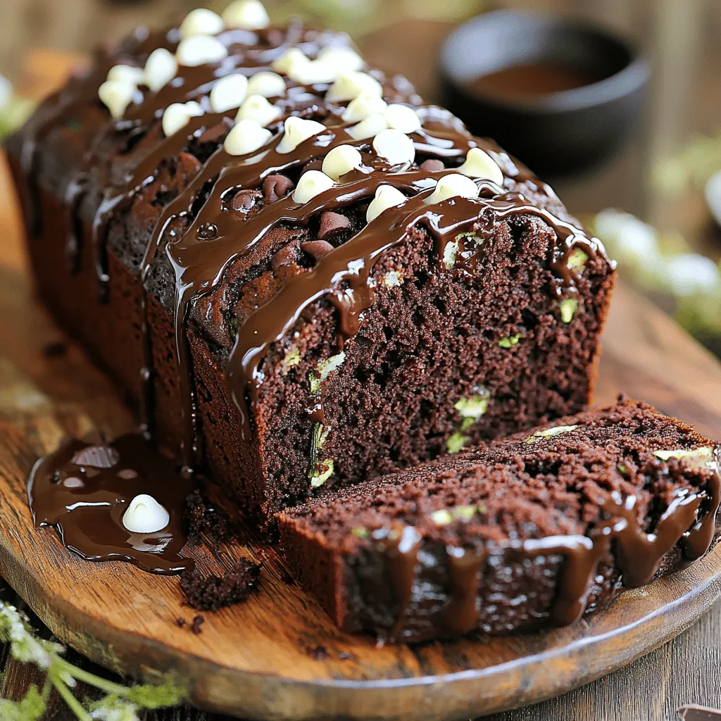 Triple Chocolate Zucchini Bread Flavorful Delight Recipe