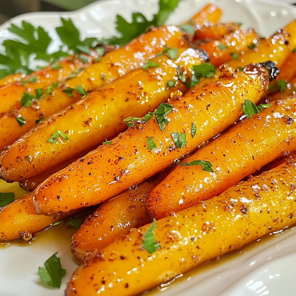 Maple Glazed Carrots Savory and Sweet Side Dish