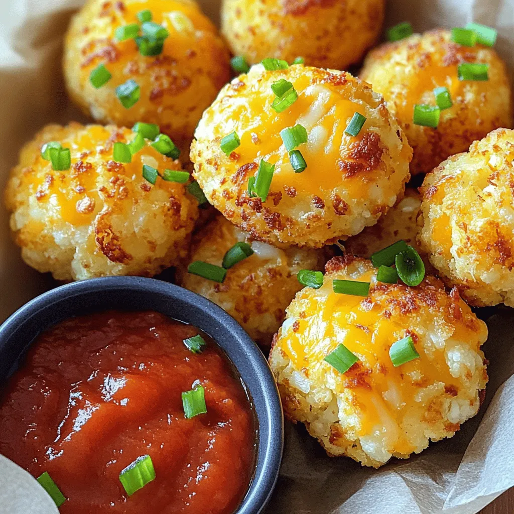 Cheesy Cauliflower Tots Crispy and Simple Recipe
