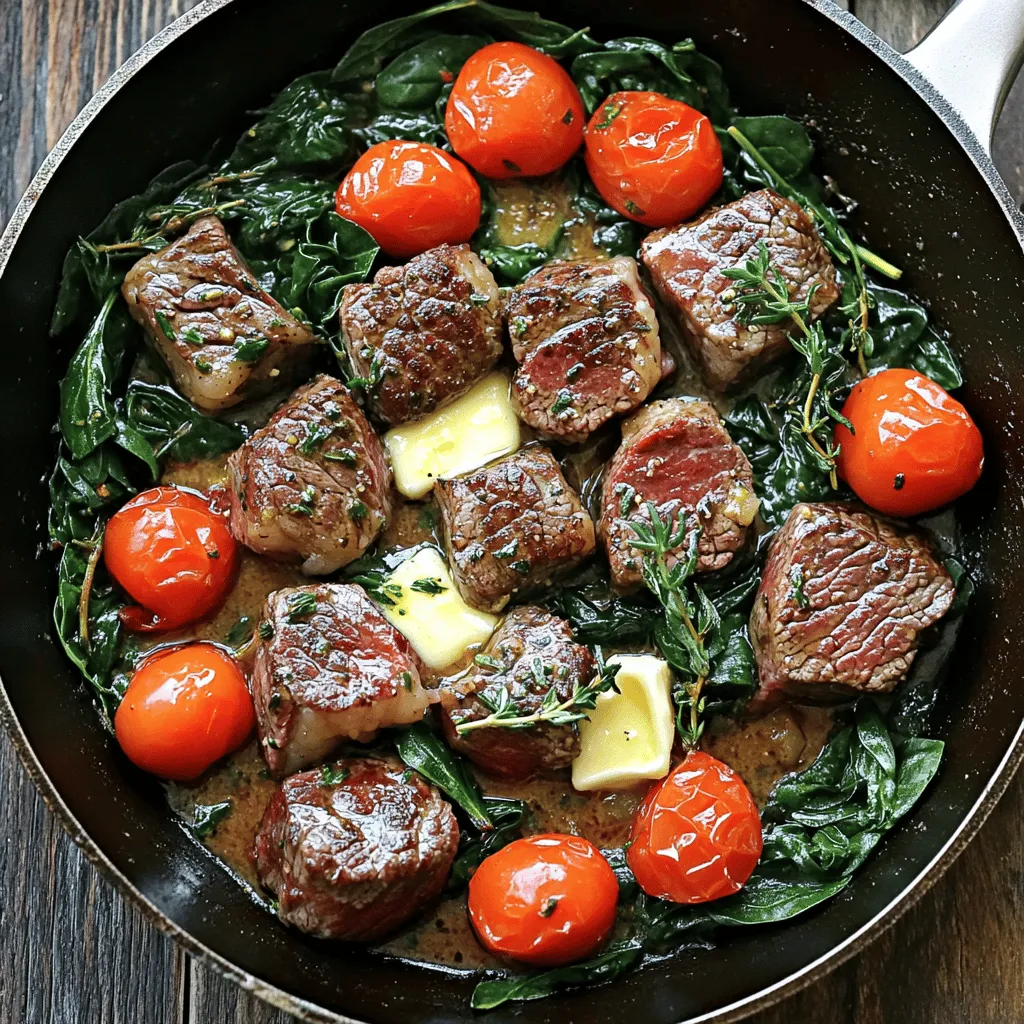 Garlic Butter Steak Skillet Easy and Flavorful Meal