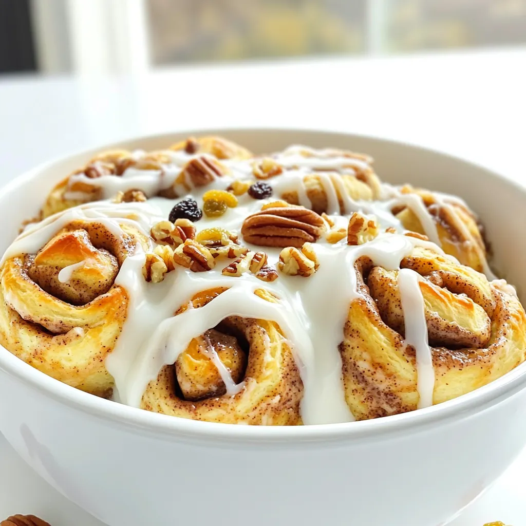 Slow Cooker Cinnamon Roll Casserole Delightful Treat