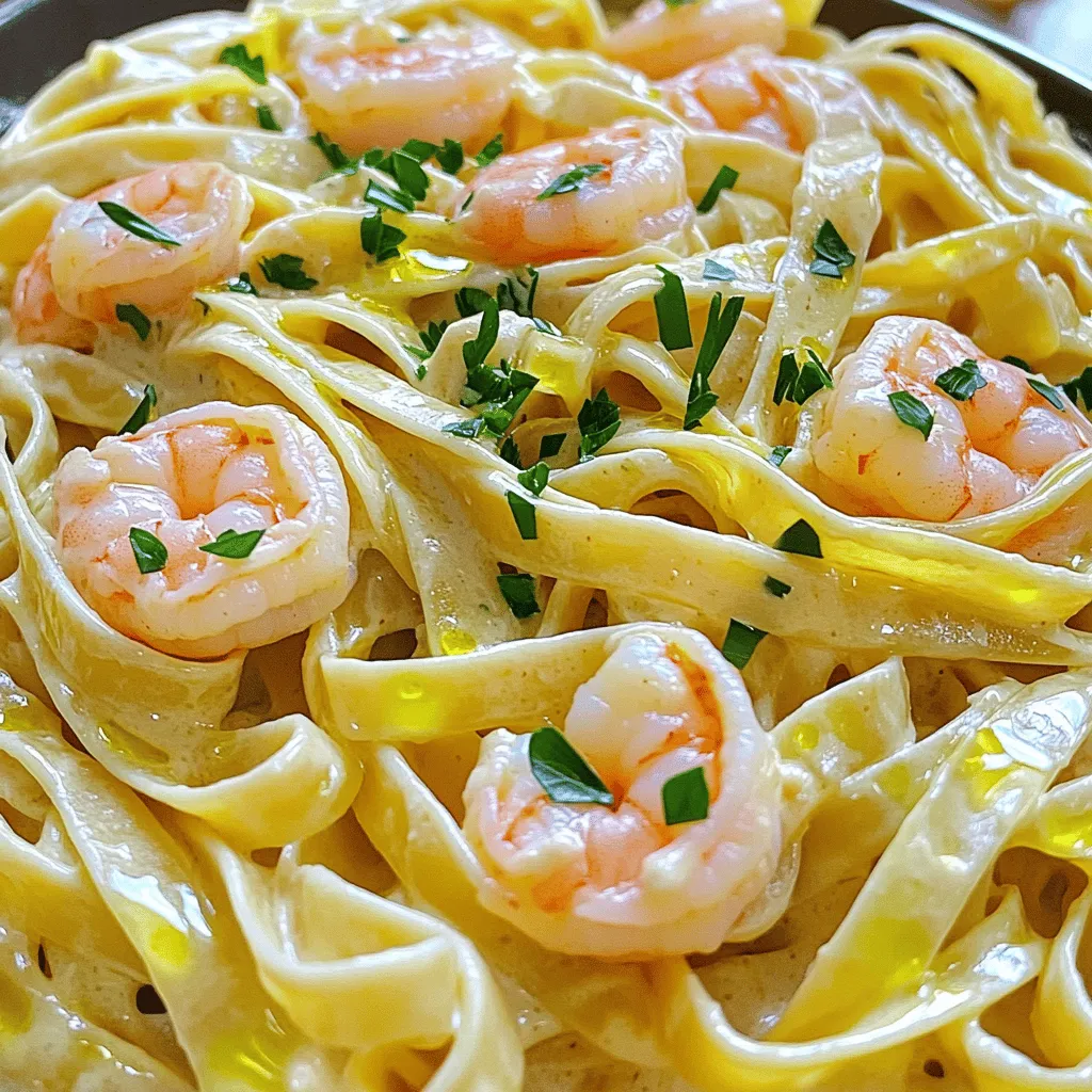 Creamy Shrimp Pasta Delightfully Simple Recipe