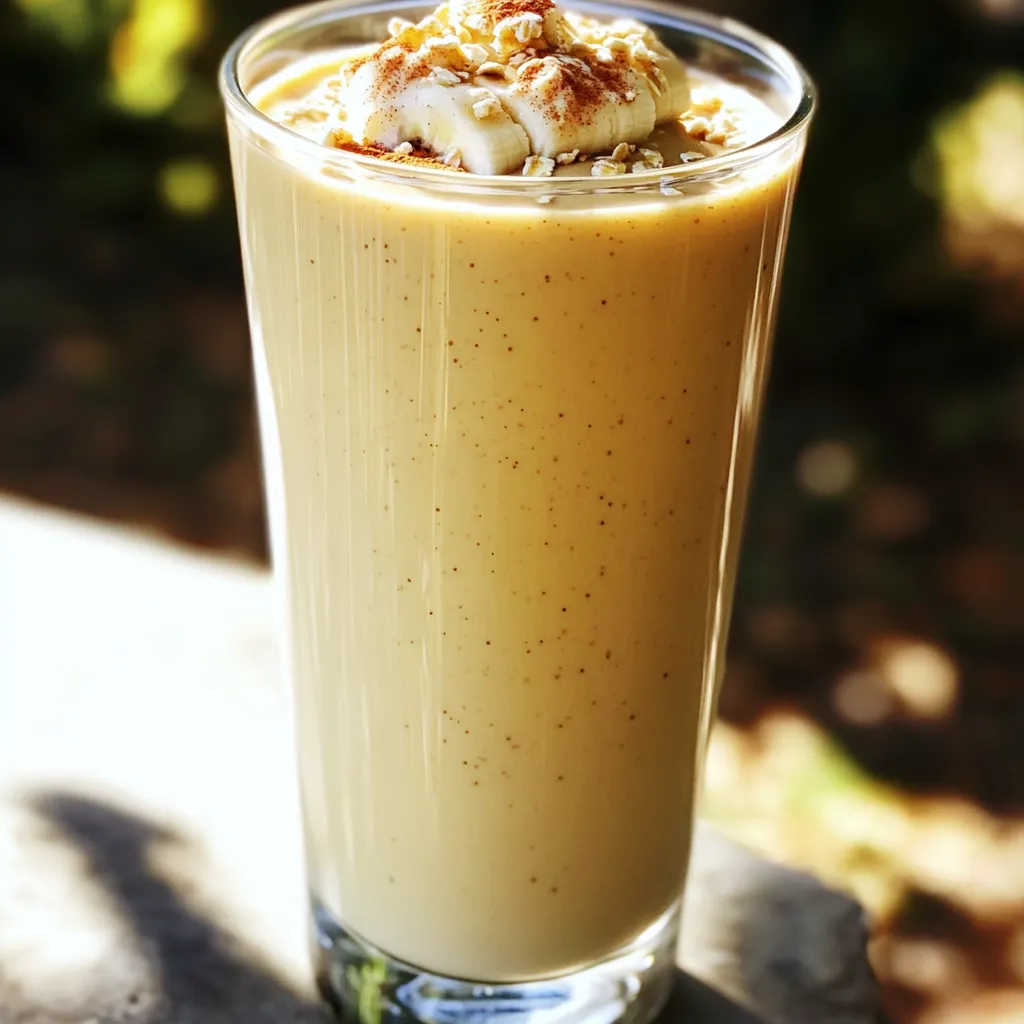 High Protein Snickerdoodle Smoothie Recipe Delight