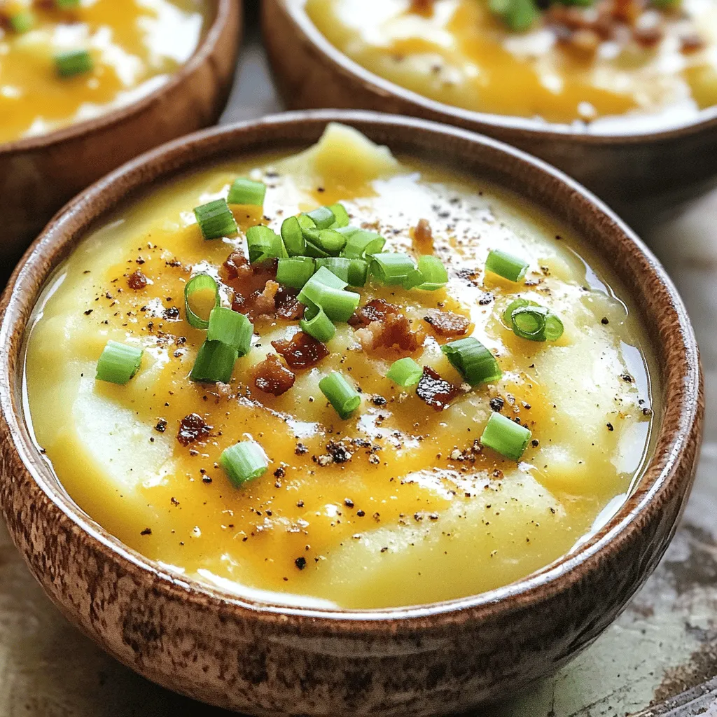 Slow Cooker Cheesy Potato Soup Comforting and Easy