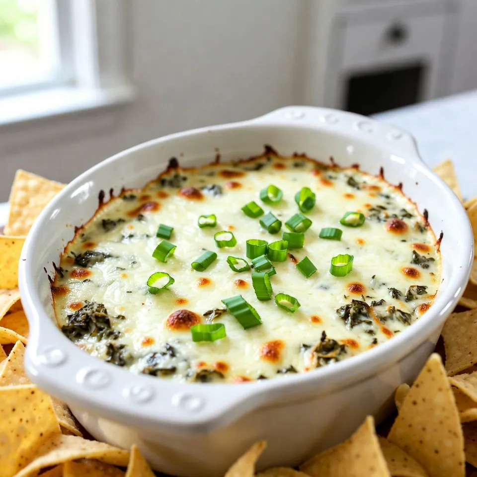 Cheesy Baked Spinach Dip Flavorful Sharing Delight