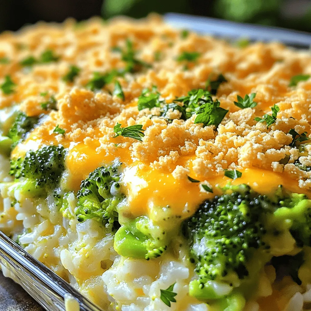Classic Broccoli Cheese Casserole Easy Family Delight