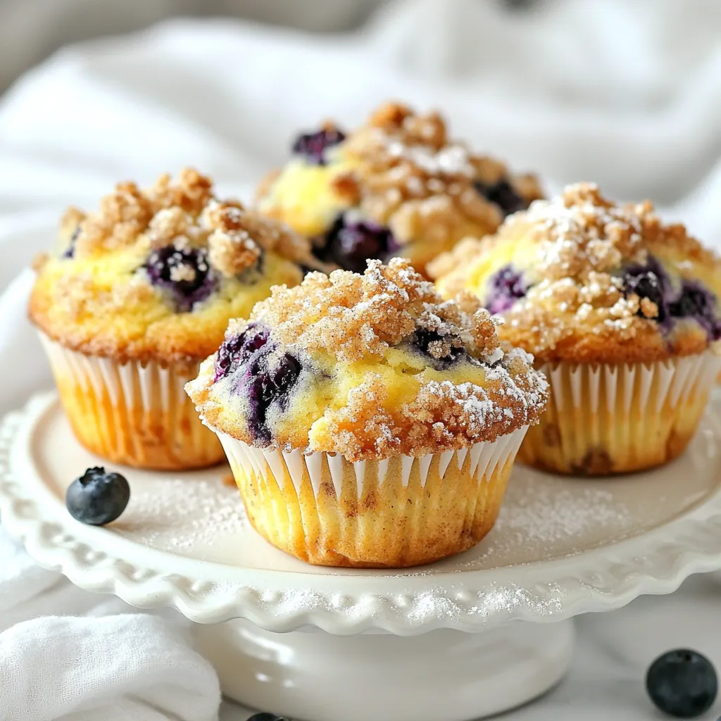 Blueberry Streusel Muffins Irresistible and Fluffy Treat