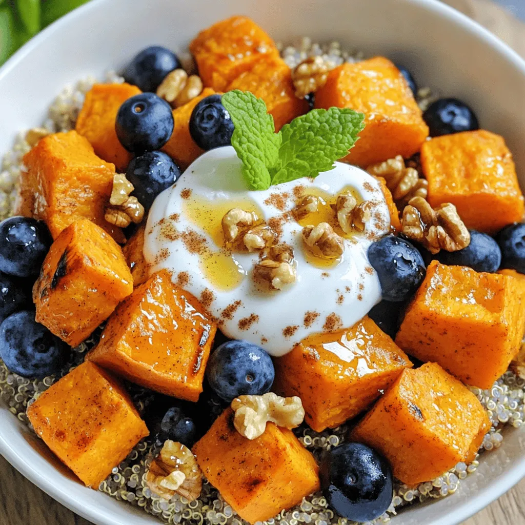 Sweet Potato Breakfast Bowl Healthy Morning Delight