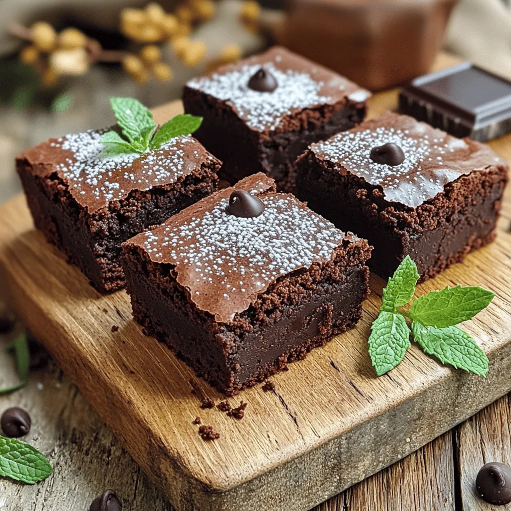Vegan Chocolate Brownies Irresistible and Easy Recipe