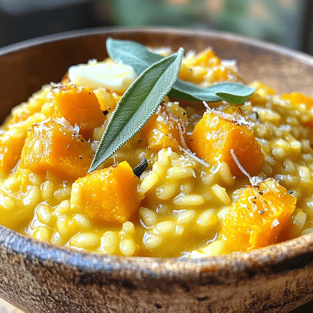 Butternut Squash Risotto Flavorful and Simple Dish