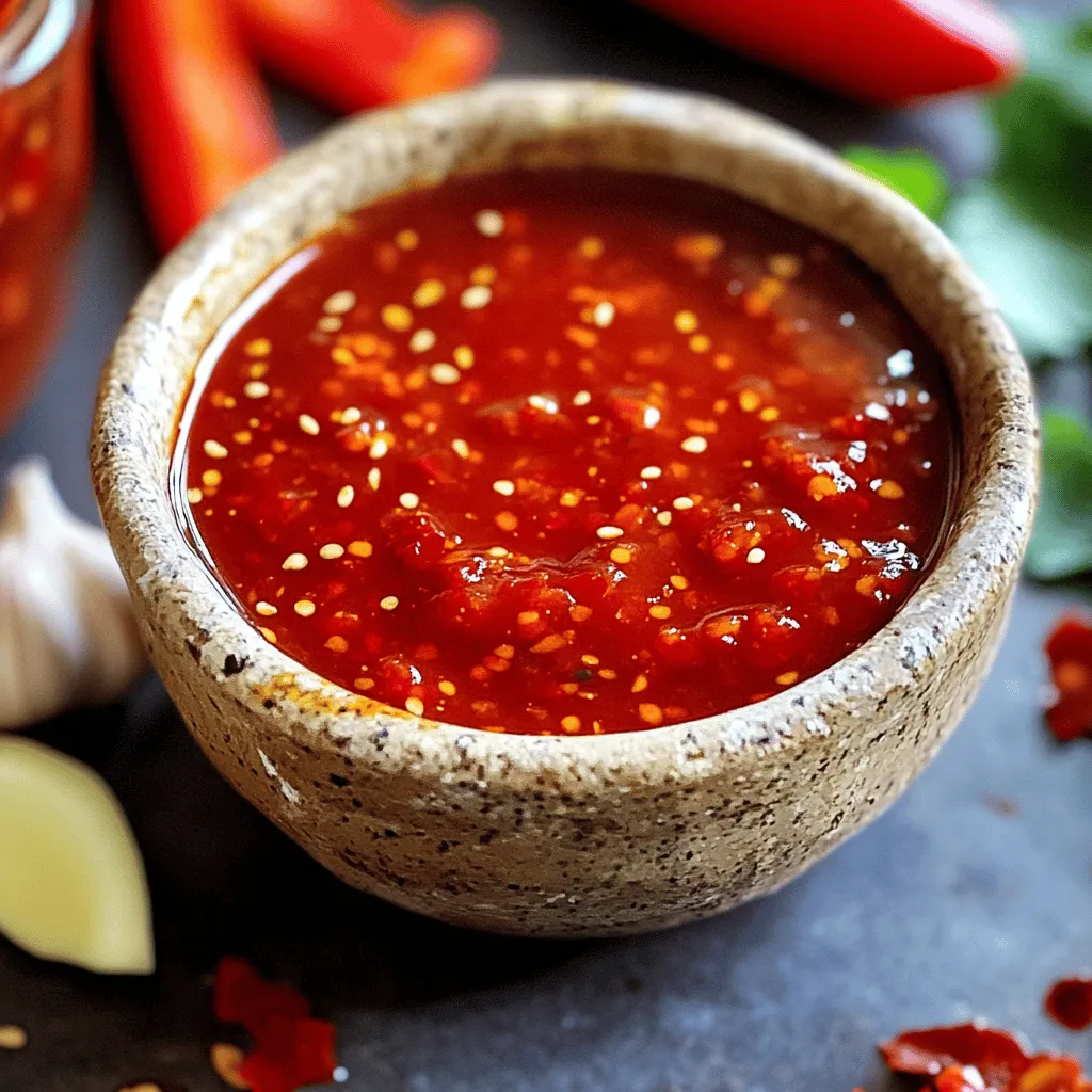 Savory Sweet Chili Sauce Simple Homemade Recipe