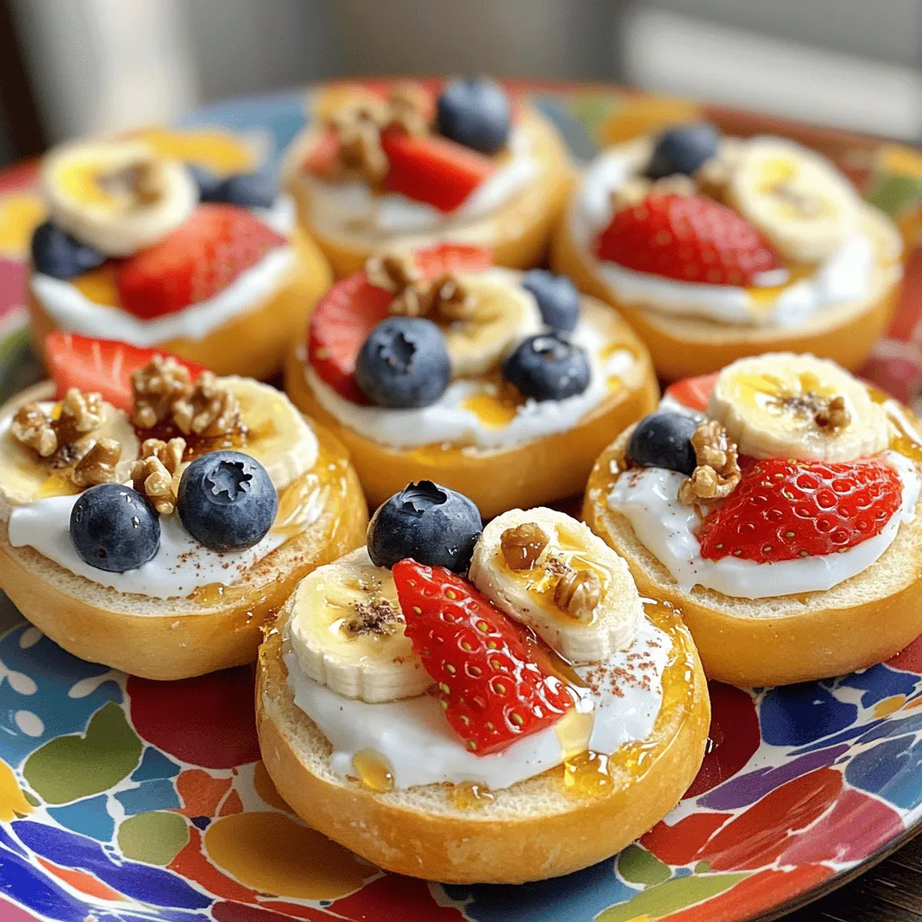 Greek Yogurt Bagel Bites Healthy and Tasty Snack
