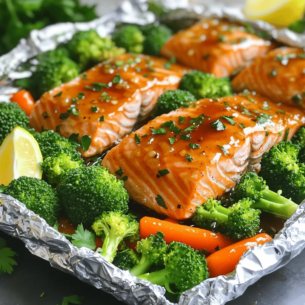 Honey Garlic Salmon Foil Packets Flavorful and Easy Dish
