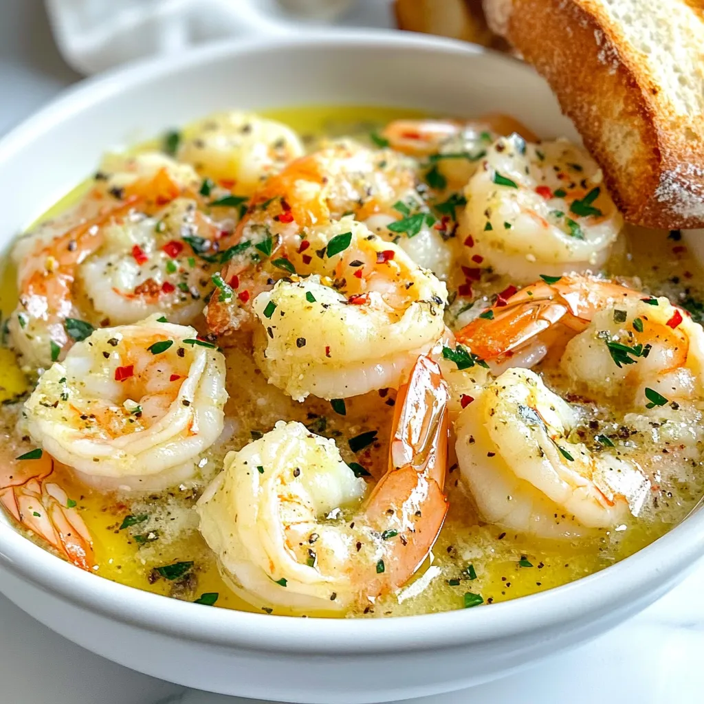 Spicy Garlic Butter Shrimp Flavorful Crowd-Pleaser