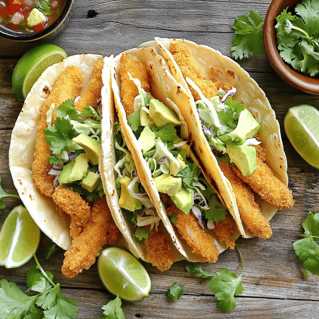 Crispy Fish Tacos Flavorful and Easy to Make