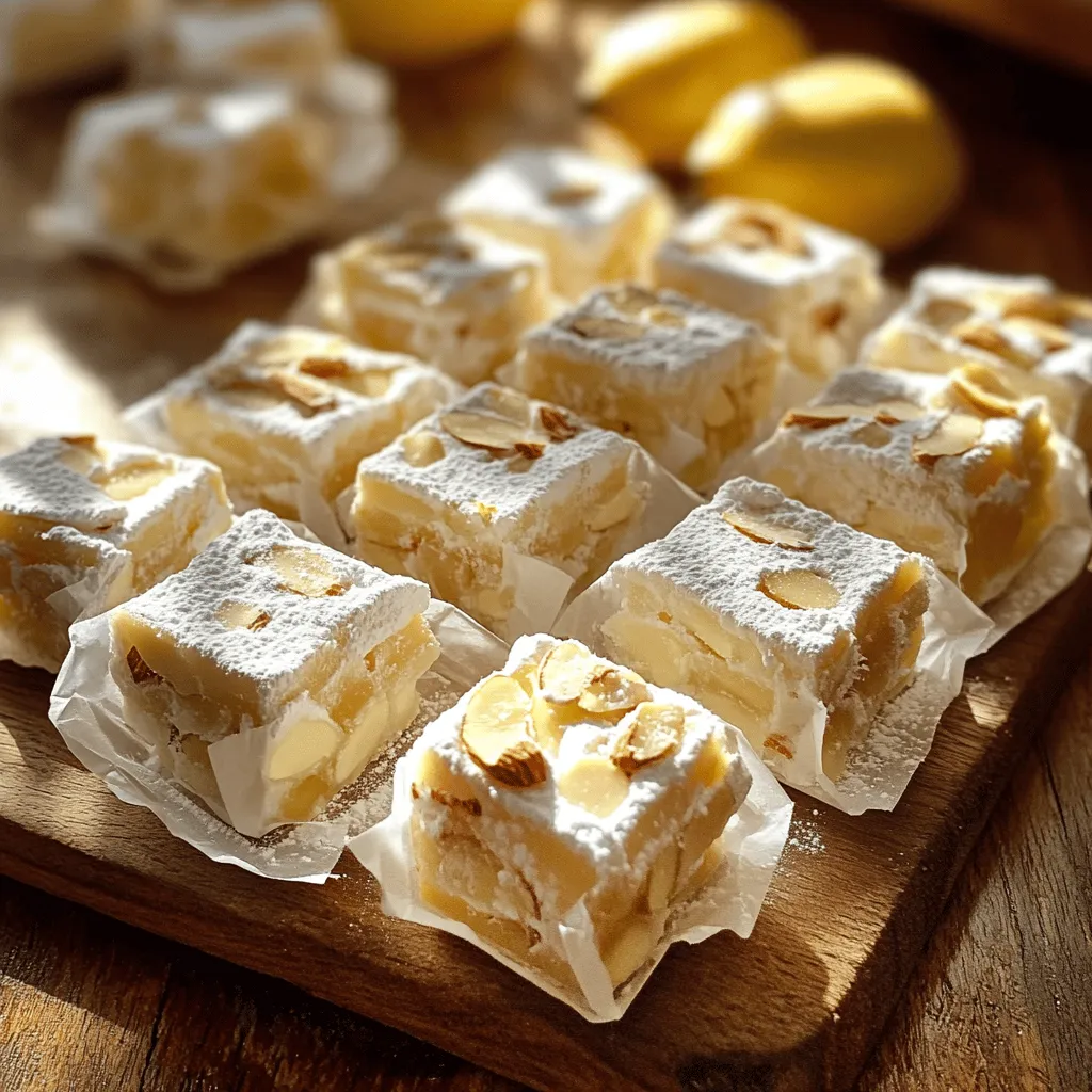 Soft Italian Torrone Delightful Treat to Make at Home