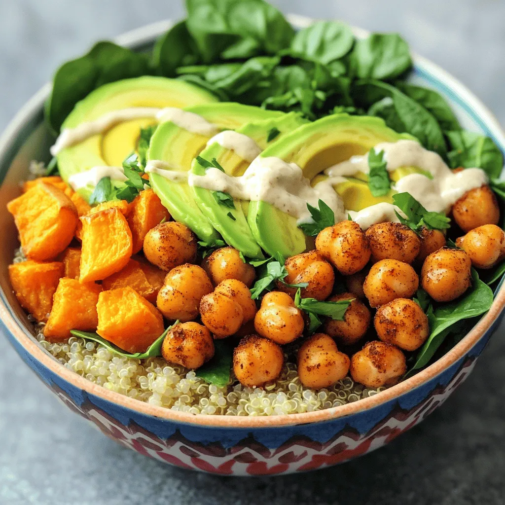 Crispy Chickpea Buddha Bowls Flavorful and Easy Meal