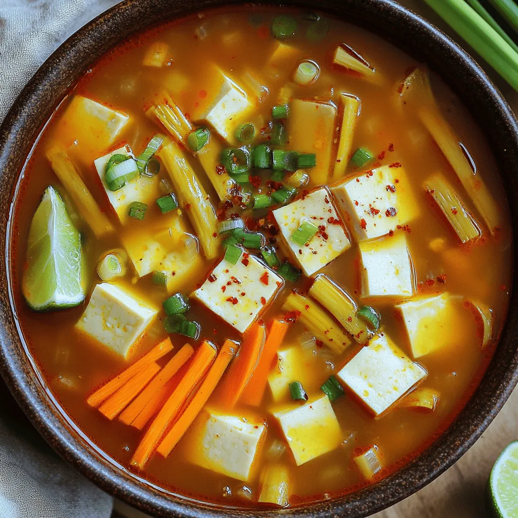 Hot and Sour Soup Flavorful Comfort in a Bowl