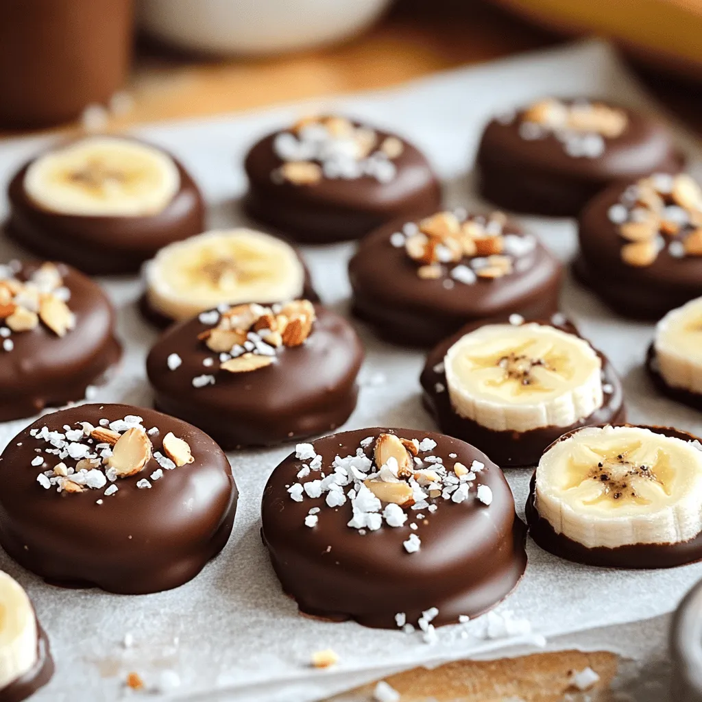 Chocolate Covered Banana Bites Tasty and Simple Treat
