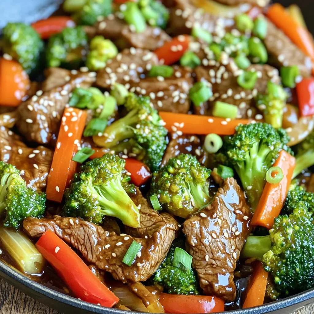Minute Sesame Teriyaki Beef Skillet Quick and Delicious