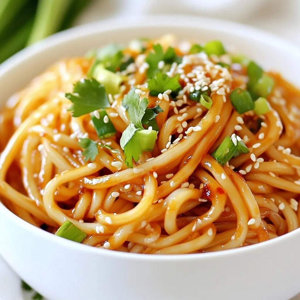 Spicy Garlic Sesame Noodles Flavorful and Easy Recipe