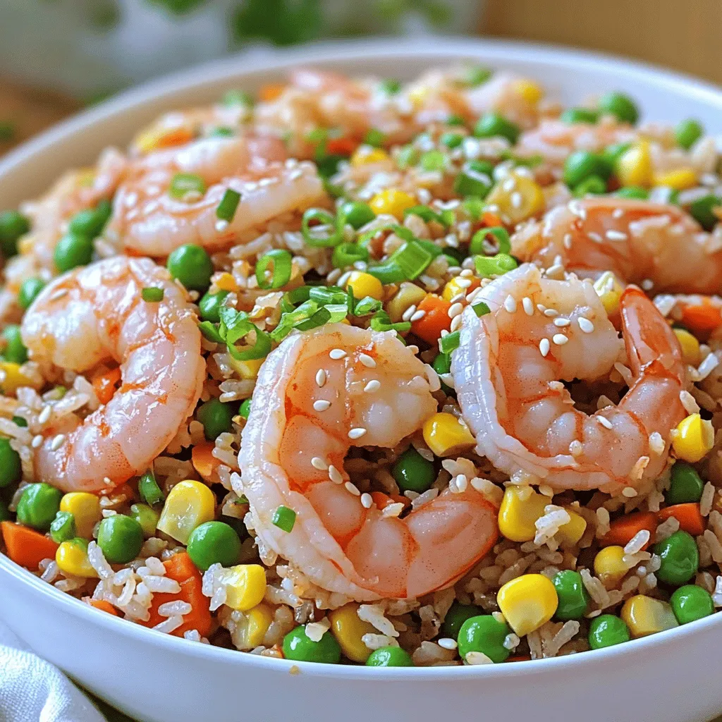 Chinese Style Shrimp Fried Rice Flavorful and Easy Meal