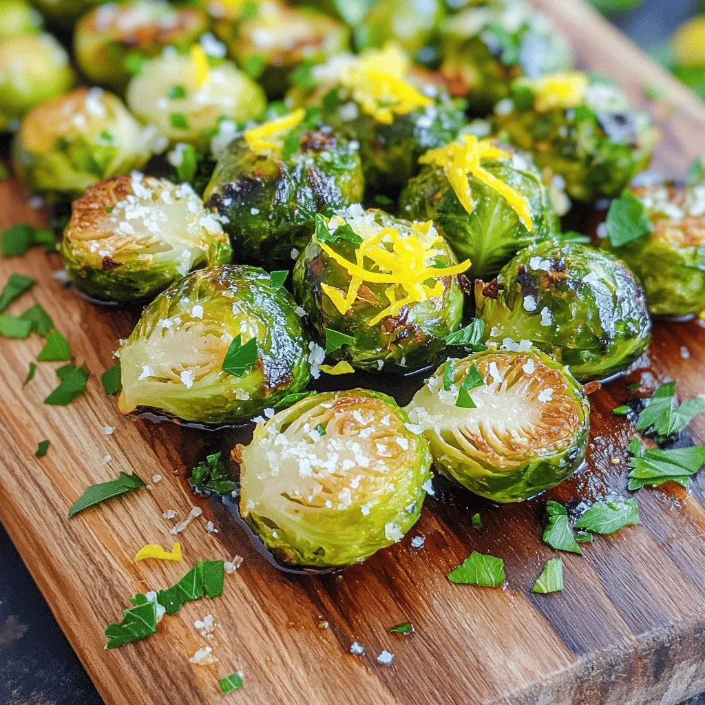 Crispy Roasted Brussels Sprouts Flavorful and Simple Dish