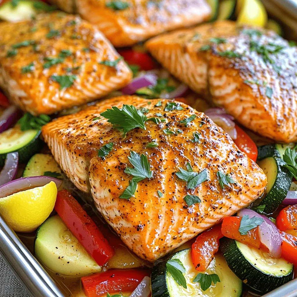 Baked Cajun Salmon Juicy and Flavorful Delight