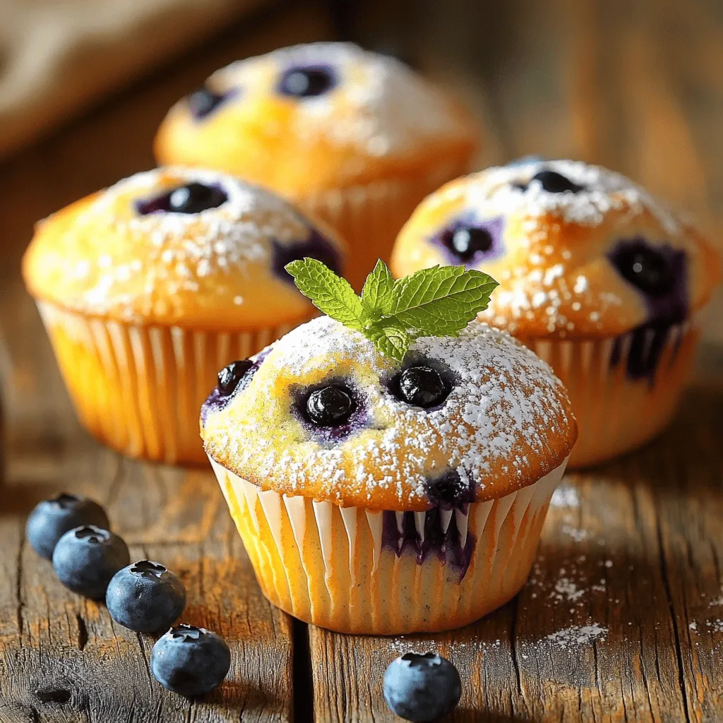 Classic Blueberry Muffins Savory and Simple Recipe