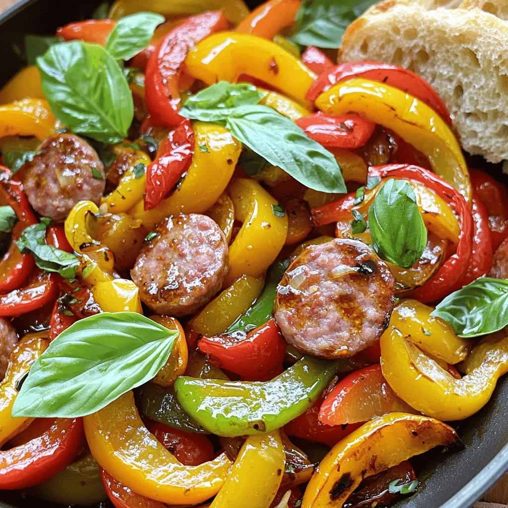 Italian Sausage and Peppers Tasty Dinner Delight