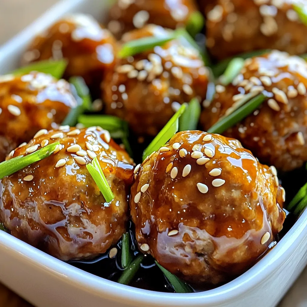 Teriyaki Glazed Meatballs Flavorful and Easy Recipe