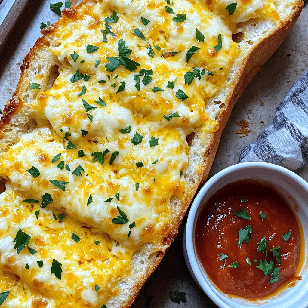 Easy Cheesy Garlic Bread Simple and Tasty Recipe