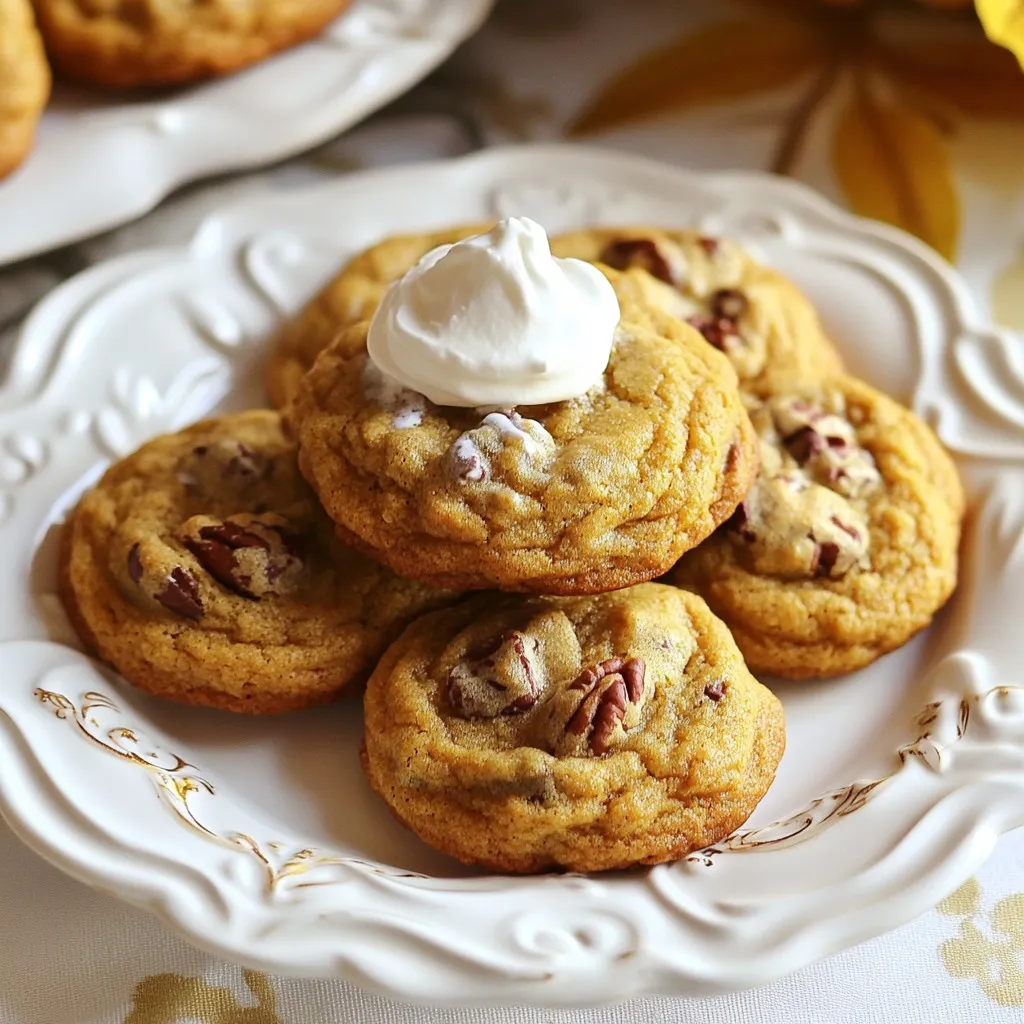Pumpkin Spice Latte Cookies Delightful Fall Treat