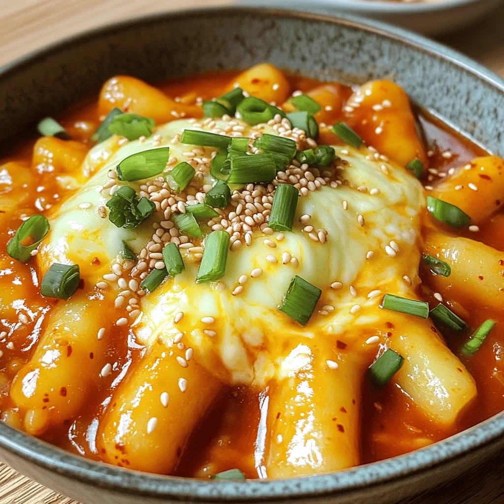 Cheese Tteokbokki Flavorful and Simple Recipe Guide
