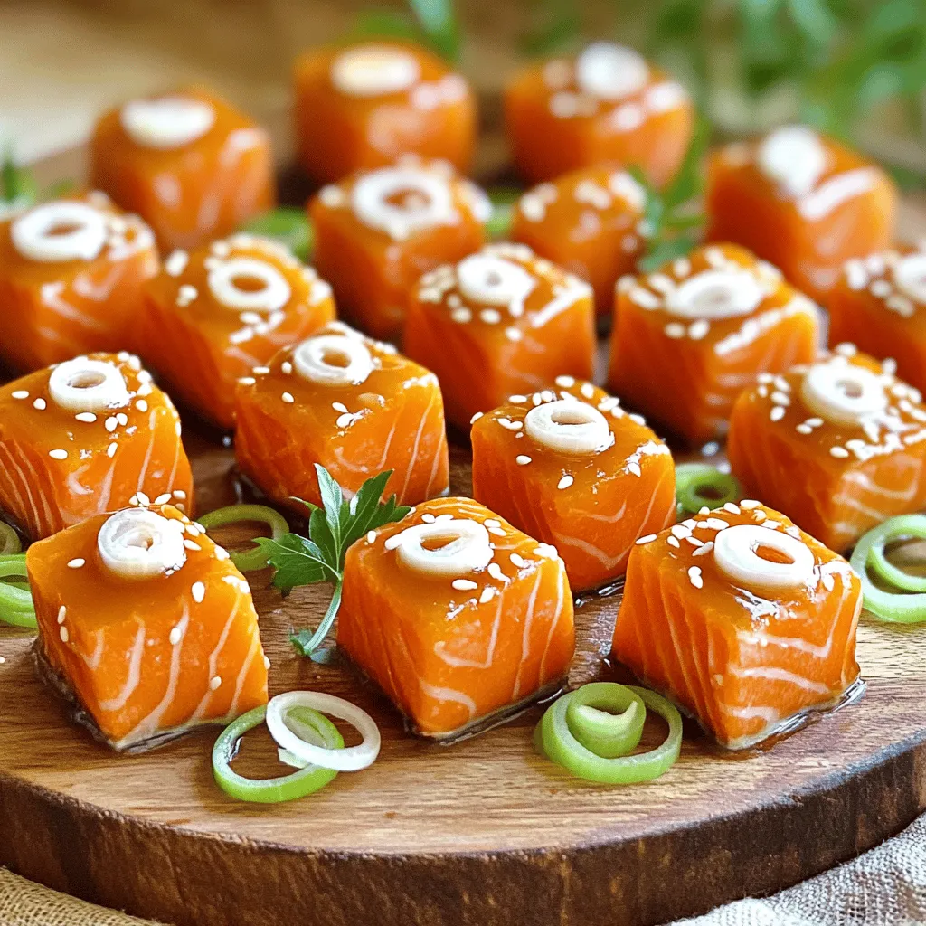 Maple Glazed Salmon Bites Tasty and Simple Recipe