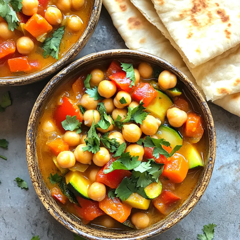 Slow Cooker Moroccan Chickpea Stew Flavor Boost
