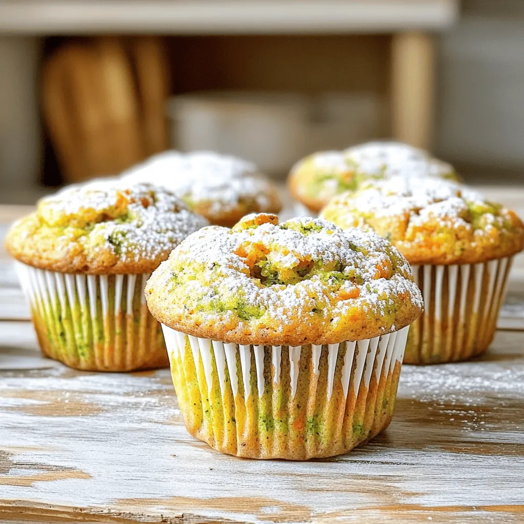 Zucchini Carrot Muffins Flavorful and Healthy Treat