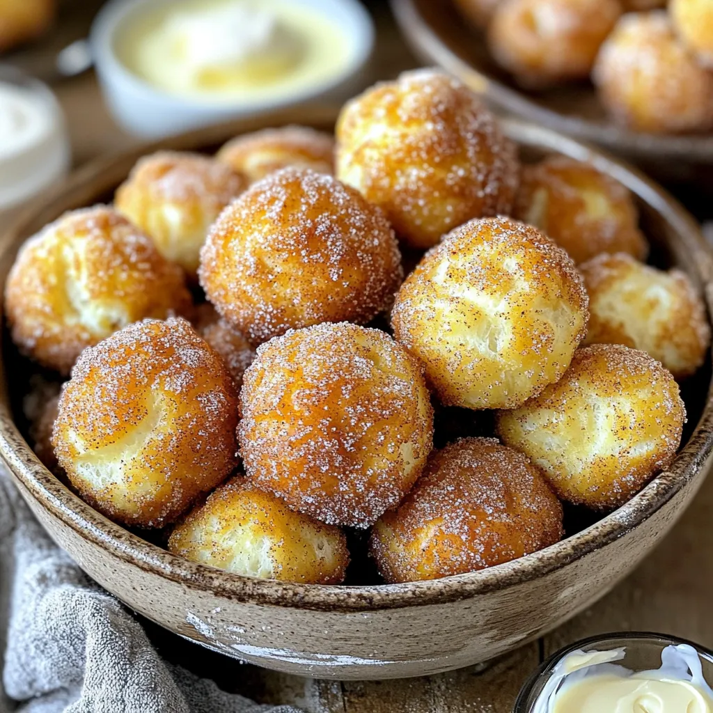 Bakery-Style Cinnamon Sugar Pretzel Bites Recipe