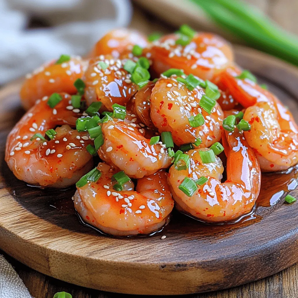 Sweet &#038; Spicy Gochujang Shrimp Flavorful Dinner Delight