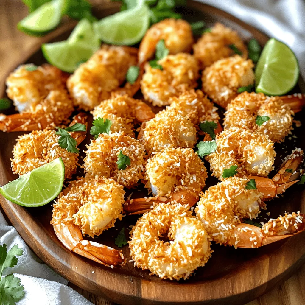 Air Fryer Coconut Shrimp Crispy and Flavorful Treat