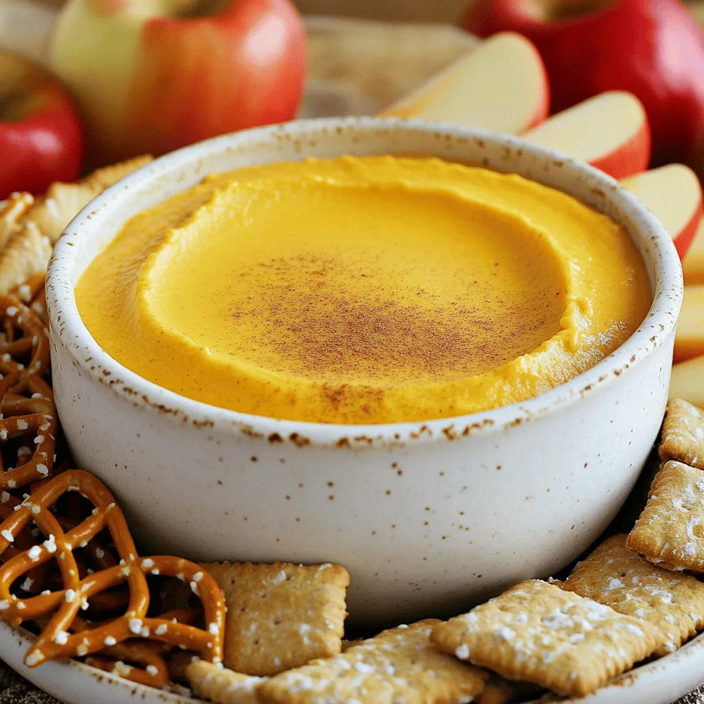 Pumpkin Spice Cheesecake Dip Simple and Delicious Treat