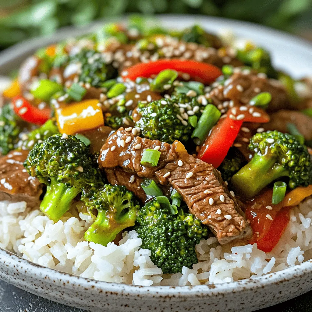Beef and Broccoli Stir-Fry Easy and Tasty Meal