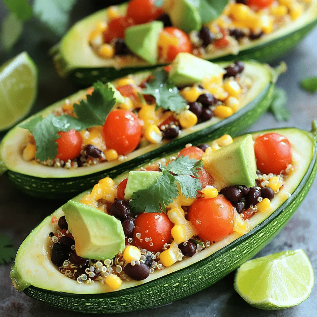 Zucchini Taco Boats Perfectly Flavorful and Healthy
