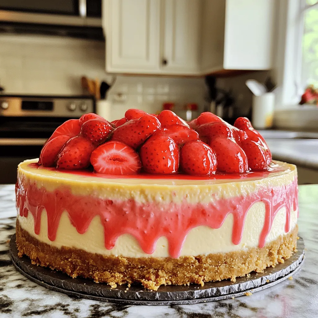 Strawberry Cheesecake Delight Full of Flavor and Fun
