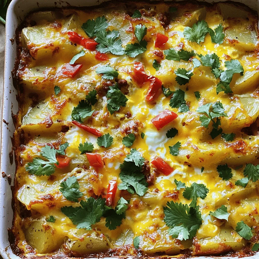 Chorizo &#038; Potato Egg Casserole Hearty and Simple Meal