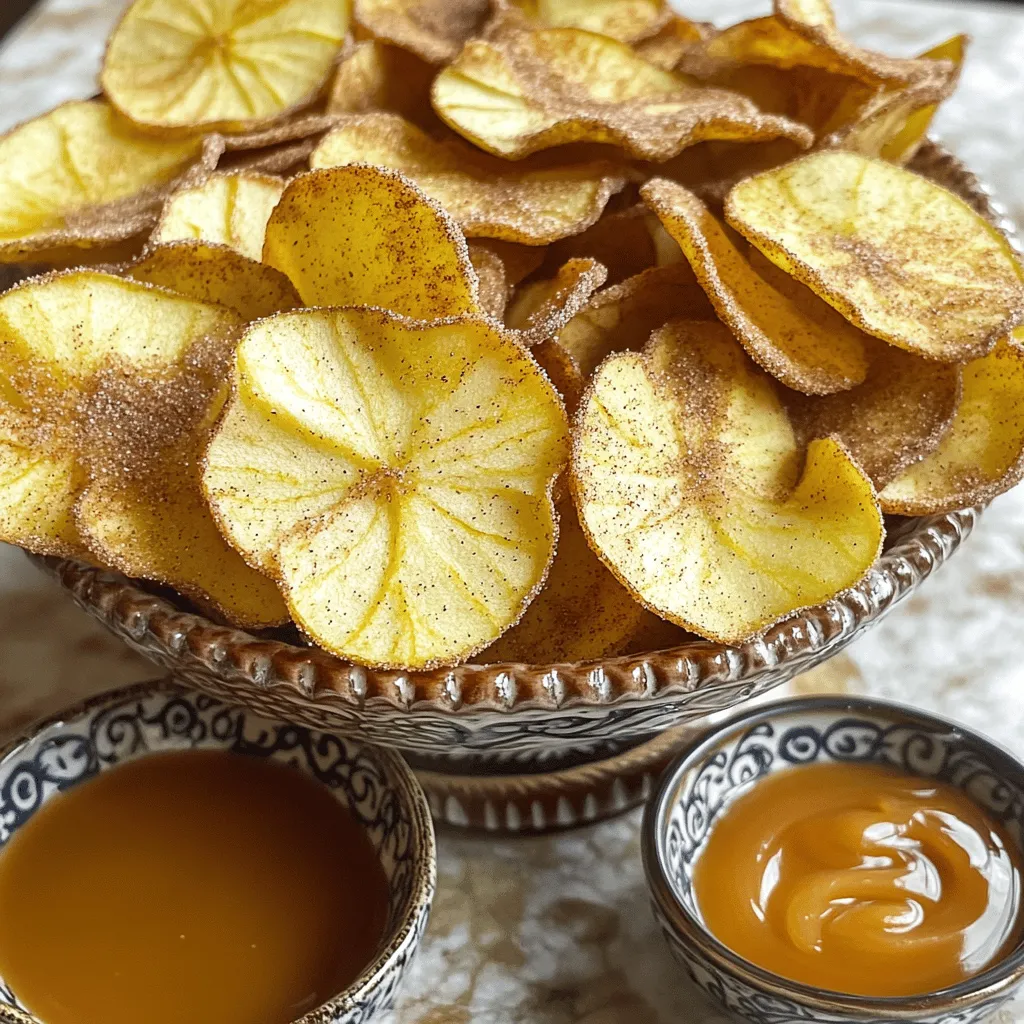 Cinnamon Apple Chips Crispy and Irresistible Snack