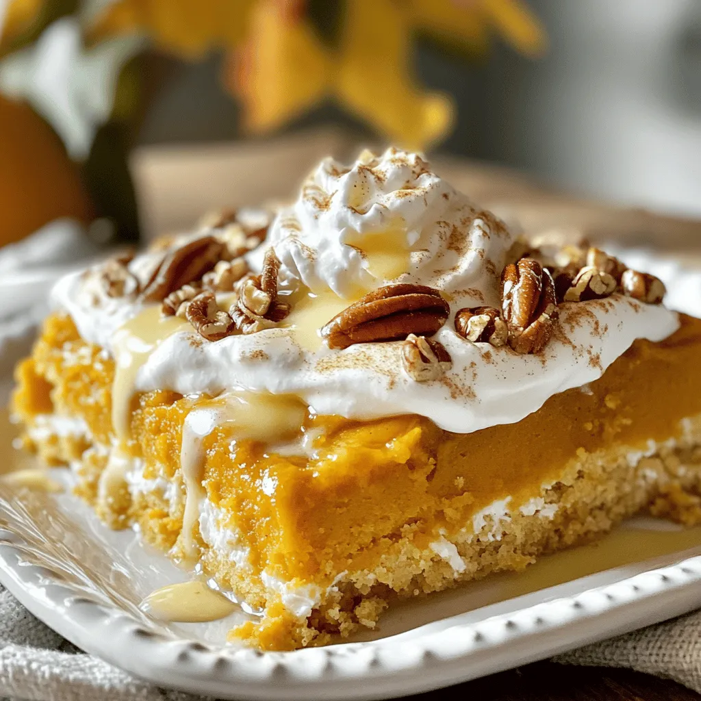 Pumpkin Pie Dump Cake Delightful and Simple Recipe