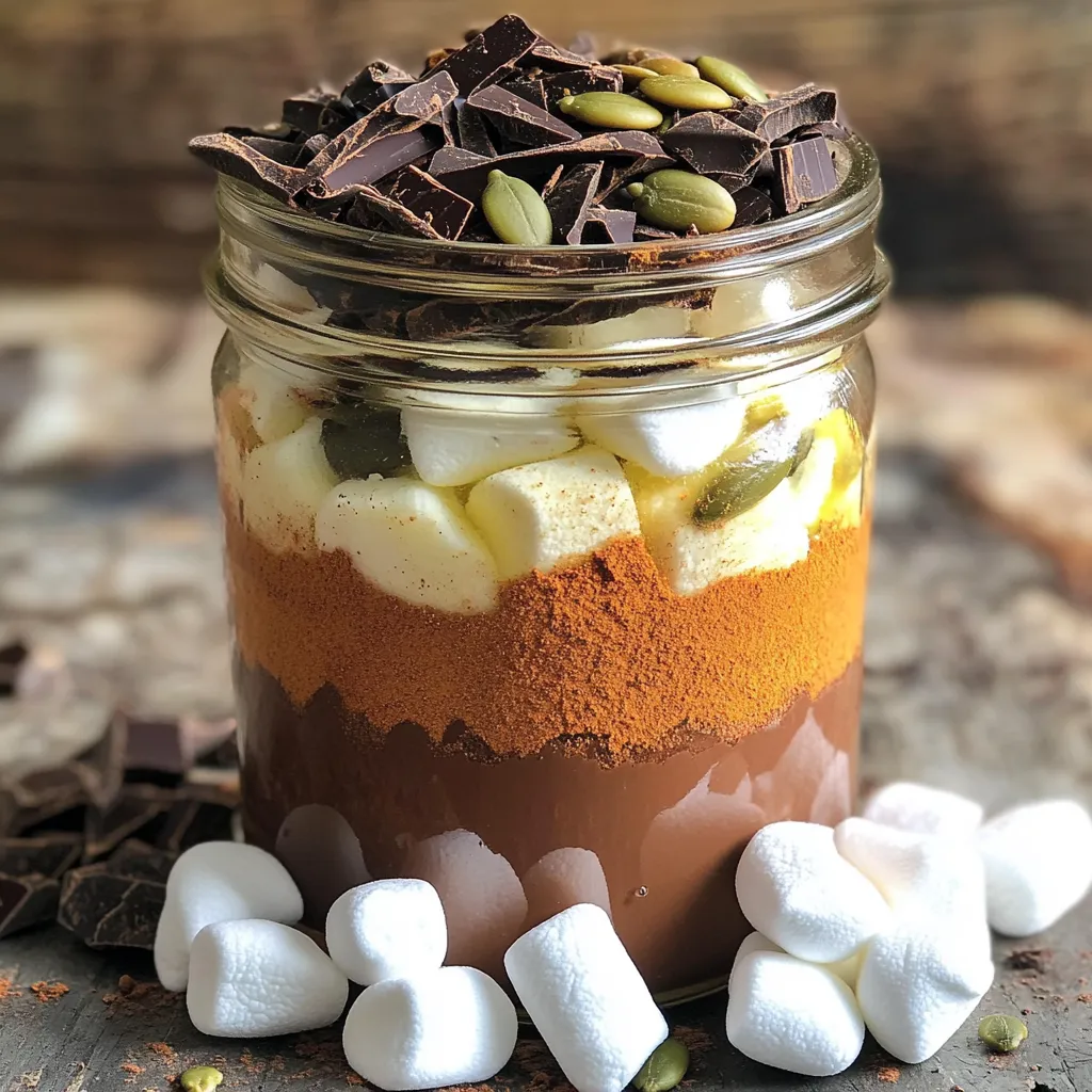Pumpkin Spice Hot Chocolate Mix Simple and Savory Treat